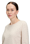 Round Neck Jumper - Pastel Sand