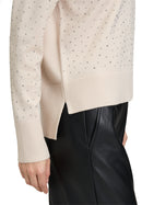 Round Neck Jumper - Pastel Sand