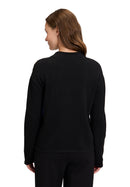 Animal Print Jumper - Patch Black/blue