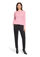 Bateau Neck Jumper - Sea Pink