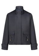 Stand Up Collar Jacket - Dark Sky