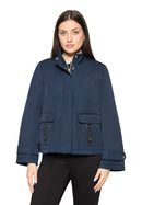 Stand Up Collar Jacket - Dark Sky