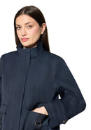 Stand Up Collar Jacket - Dark Sky