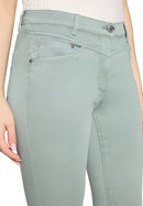 7/8 Length Slim Fit Jean - Chinois Green