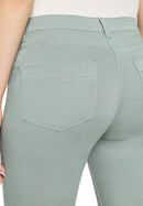 7/8 Length Slim Fit Jean - Chinois Green