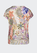 Natural Touch Print T-Shirt - Beige