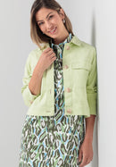 Urban Jungle Short Jacket - Light Reseda