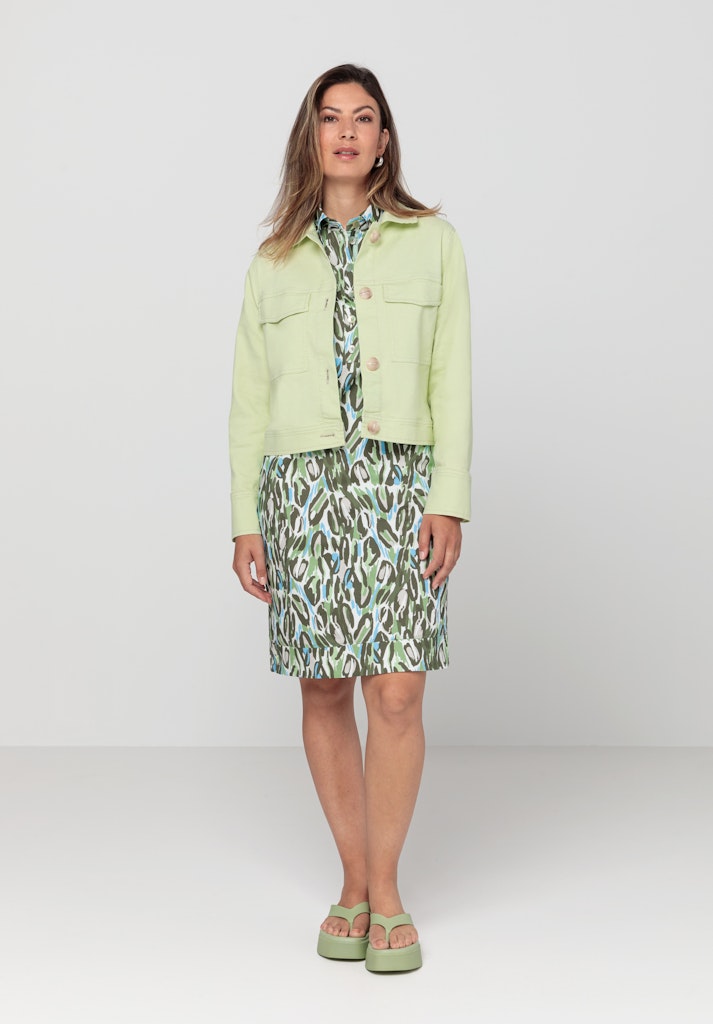 Urban Jungle Short Jacket - Light Reseda