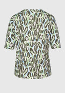 Urban Jungle V Neck Shirt - Green