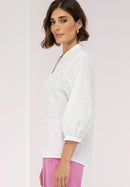 Soft Skills Slip Blouse - White