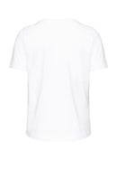 Blue Spirit Front Logo T-Shirt - White