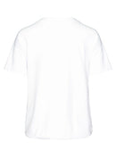 Enjoy Life Front Motif T-Shirt - White