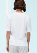 Enjoy Life Front Print T-Shirt - White