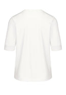 Enjoy Life Front Print T-Shirt - White