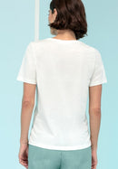 Enjoy Life Front Motif T-Shirt - White
