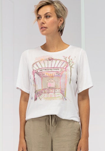 Soft Skills Front Print T-Shirt - White