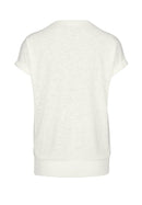 Enjoy Life Front Print T-Shirt - White