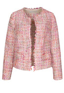 Soft Skills Tweed Jacket - Red