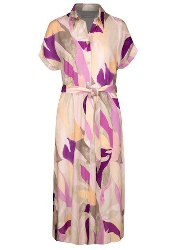 Bianca Soft Skills Print Dress - Red