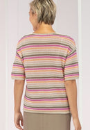 Soft Skills Stripe Jumper - Red