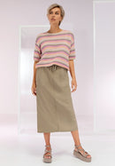 Soft Skills Stripe Jumper - Red