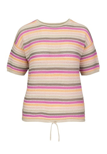 Soft Skills Stripe Jumper - Red