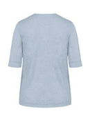 Event 2 V Neck T-Shirt - Smoke Blue