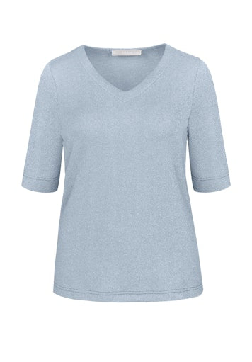 Event 2 V Neck T-Shirt - Smoke Blue
