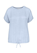 Event 2 Tie Hem T-Shirt - Powder Blue