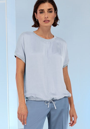 Event 2 Tie Hem T-Shirt - Powder Blue