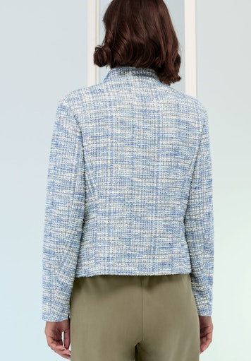 Blue Spirit Tweed Jacket - Blue