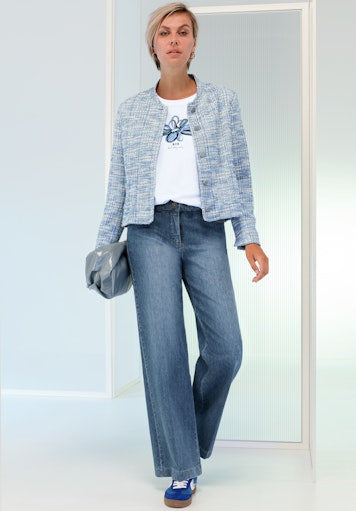 Blue Spirit Tweed Jacket - Blue