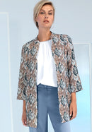 Event 2 Print Jacket - Blue