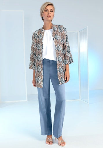 Event 2 Print Jacket - Blue