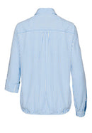 Blue Spirit Stripe Blouse - Blue