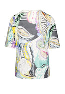 Enjoy Life Print T-Shirt - Green