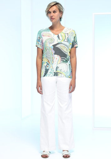 Enjoy Life Print T-Shirt - Green