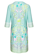 Enjoy Life 3/4 Sleeve Dress - Green