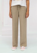 Soft Skills Drawstring Trouser - Bark