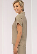 Soft Skills Sabea Blouse - Bark