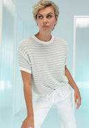 Enjoy Life Stripe Jumper - Grey