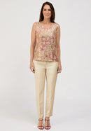 Bloom And Sparkle Jegging - Oatmilk