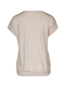 Bloom And Sparkle Embroidered Shirt - Oatmilk