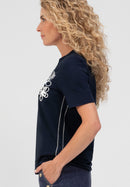 Hold The Line Front Design Shirt - Ocean