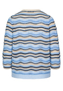 Blue Vision Turtle Neck Jumper - Blue