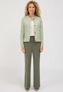 Secret Paradise Stand Up Jacket - Green