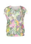 Secret Paradise Print Shirt - Green