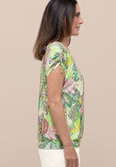 Secret Paradise Print Shirt - Green
