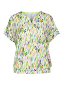 Secret Paradise Print Shirt - Green