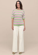Secret Paradise Round Neck Jumper - Green